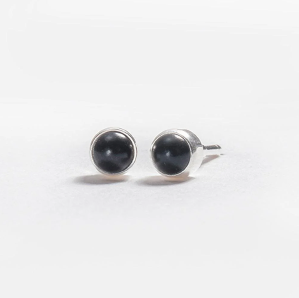 Deluxe Black Onyx BO-032 Silver