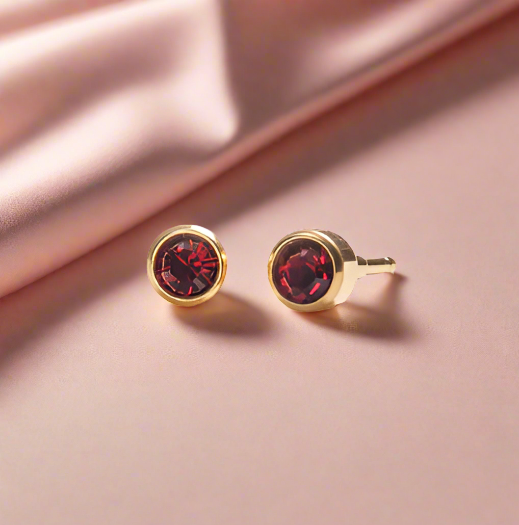 January – Garnet Bezel Set 013